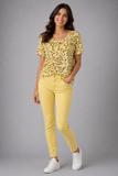MAGLIA DONNA GAIA B TAGLIE OVER MANICA CORTA GIROCOLLO VISCOSA FANTASIA ART. 620/06