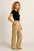 PANTALONE DONNA RAGAZZA PALAZZO VELLUTO ELASTICO MARCA GRIFFAI ART. 5061