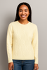 MAGLIONE DONNA RAGAZZA LANA GIROCOLLO LAVORATO MARCA VALERIA GHITTORI ART. 1049