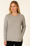 MAGLIONE DONNA RAGAZZA GIROCOLLO PAILETTES MARCA GMV ART. DG730