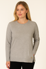 MAGLIONE DONNA RAGAZZA GIROCOLLO PAILETTES MARCA GMV ART. DG730