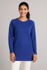 MAGLIONE DONNA RAGAZZA LANA GIROCOLLO LUNGO SPACCHI TASCHINI MARCA TENEREZZA ART. Z9328/BOT