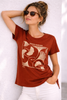 T-SHIRT DONNA TIFFOSI GIROCOLLO MEZZA MANICA SPASCHETTI STAMPA GLITTER ART.10065836