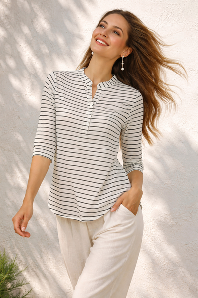 MAGLIA DONNA RAGNO MANICHE 3/4 COREANA VISCOSA ART. DT05TL