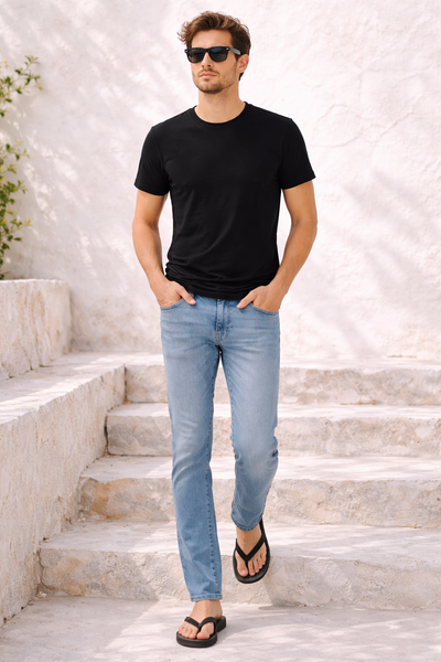 JEANS UOMO ONLY & SONS CINQUE TASCHE ELASTICIZZATO REGULAR FIT ART. 22024873