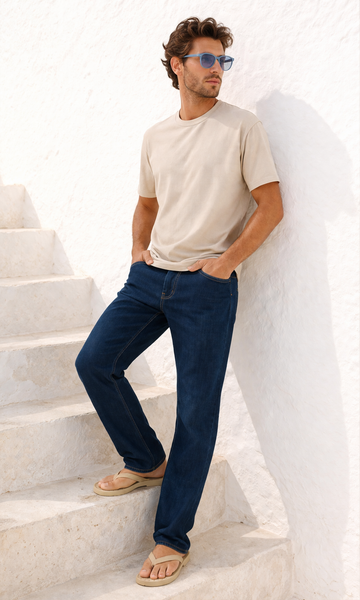 JEANS UOMO HOLIDAY CINQUE TASCHE LEGGERO REGULAR FIT ART. 01800 ANDREW