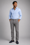 PANTALONE COTONE UOMO CINQUE TASCHE ZIP BOTTONE SLIM FIT NERO GIARDINI ART. P374405U