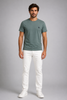 T-SHIRT UOMO GIROCOLLO MEZZA MANICA COTONE LOGO MARCA TIMBERLAND ART.TB0A2BPR