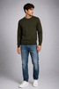 MAGLIONE UOMO GIROCOLLO POLSINI FASCIA RASATO MARCA LOSAN ART. LMNAP0202_23001