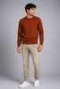 MAGLIONE UOMO GIROCOLLO POLSINI FASCIA RASATO MARCA LOSAN ART. LMNAP0202_23001