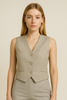 GILET DONNA RAGAZZA FODERATO BOTTONI MARCA MYASTREET ART. P9741