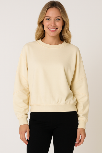 FELPA DONNA RAGAZZA GARZATA MARCA MYASTREET ART. FLF230B