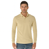 POLO UOMO MANICA LUNGA ELEGANTE COTONE POLSINI  RIFLE ART. RFP182