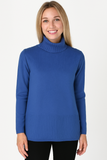 MAGLIONE DONNA RAGAZZA DOLCEVITA SPACCHI LANA MARCA TENEREZZA ART. Z9300/BOT