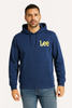 FELPA UOMO RAGAZZO CAPPUCCIO TASCHE FELPATA MARCA LEE ART. WOBBLY LEE HOODIE