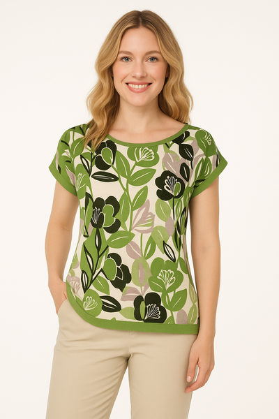 T-SHIRT DONNA RAGAZZA FANTASIA MARCA GAIA B ART. 178
