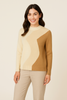 MAGLIONE DONNA RAGAZZA GIROCOLLO FASNTASIA MARCA RIVA TRICOT ART. B115200
