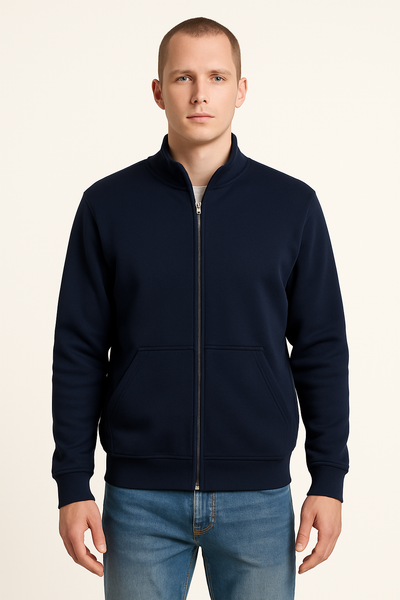 FELPA UOMO RAGAZZO CALDA COMODA TASCHE ZIP PURO COTONE MARCA PENSACOLA ART.64072