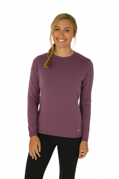 MAGLIONE DONNA RAGAZZA GIROCOLLO BASICO MARCA GRIFFAI ART. 4182