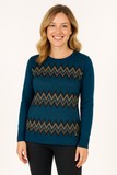 MAGLIONE DONNA RAGAZZA GIROCOLLO LUREX MARCA GIAN MARCO VENTURI ART. DG755