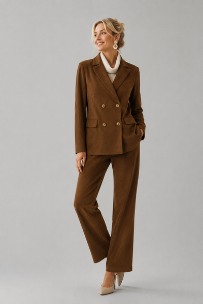 TAILLEUR DONNA LAURA BIAGIOTTI GIACCA DOPPIOPETTO PANTALONE ART. LB2711207