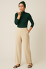 PANTALONE DONNA PERLA PALAZZO ELASTICO ELASTICIZZATO ART. 25614