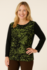 MAGLIA DONNA GIROCOLLO MANICA LUNGA FANTASIA MARCA SILCO GAIA B ART. 411