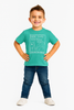 T-SHIRT BAMABINO COTONE STAMPA GIROCOLLO ART. LKBAP0303-25032