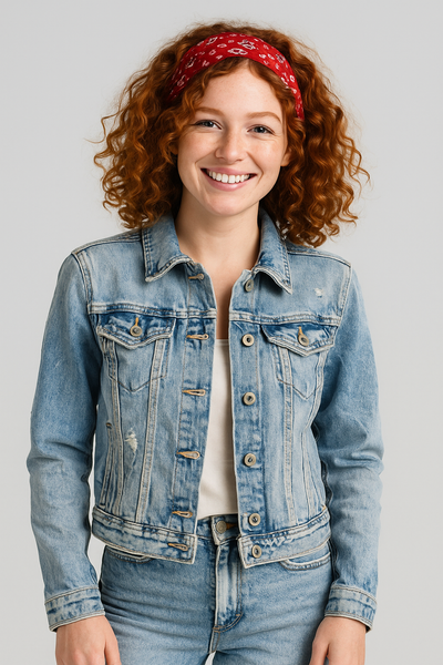 GIUBBINO JEANS DONNA RAGAZZA MARCA MYASTREET ART. O17826