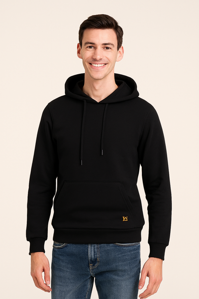 FELPA UOMO RAGAZZO CALDA FELPATA CAPPUCCIO POLSINI TASCA MARSUPIO MARCA X-CAPE ART.ILIAS