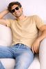 T-SHIRT UOMO BACI & ABBRACCI GIROCOLLO TASCHINO INSERTO IN TELA COTONE ART. BAT1011