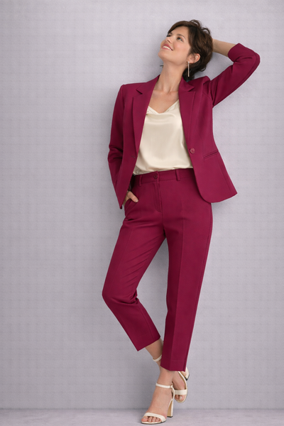 COMPLETO DONNA GRIFFAI GIACCA PANTALONE BSTREACH ELEGANTE ART. 7926