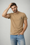 T-SHIRT UOMO SAI AMBROSINI MANICA CORTA GIROCOLLO STAMPA TASCHINO COTONE ART. ARE6TS031074U
