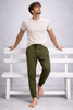 PANTALONE TUTA UOMO  SAI AMBROSINI COTONE GARZATO ELASTICO POLSINI TASCHE TASCHINO ART. ARE6PT031098U