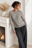 MAGLIONE DONNA GRIFFAI PARICOLLO TRECCE PAILLETTES ART. 7040