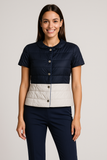 GIUBBINO DONNA VIRGINIA BLU ART. SAGGIA REV