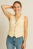 GILET DONNA RAGAZZA BOTTONI MARCA FRALLA ART. GI24119