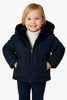 GIACCONE BAMBINA ZIP CAPPUCCIO TASCHE REVERSIBILE MARCA LOSAN ART.226-2009AL