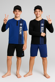 PIGIAMA CORTO UOMO RAGAZZO SERAFINO COTONE SQUADRA INTER ART. PGCI2065