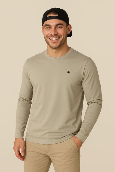 MAGLIA UOMO BEVERLY HILLS POLO CLUB CALDO COTONE GIROCOLLO LOGO ART- TS411147