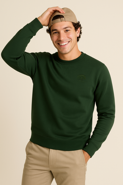 FELPA UOMO BEVERLY HILLS POLO CLUB FELPATA GIROCOLLO LOGO ART.F441430