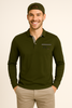 POLO UOMO P.CLUB MANICA LUNGA CALDO COTONE TASCHINO ART. P227064