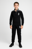 PIGIAMA TUTA TEMPO LIBERO BAMBINO RAGAZZO PILE CALDO MEZZA ZIP SQUADRA JUVENTUS ART. P201055