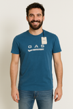 T-SHIRT UOMO LOGO MISTO COTONE JERSEY  GAS ART. SCUBA BO352