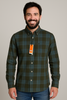 CAMICIA UOMO RAGAZZO SCOZZESE CALDO COTONE TIMBERLAND ART.TB06GMS