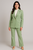TAILLEUR DONNA  ELEGANTE PANTALONE A ZAMPA GIACCA CON TASCHE LAURA BIAGIOTTI ART. LB25P1210