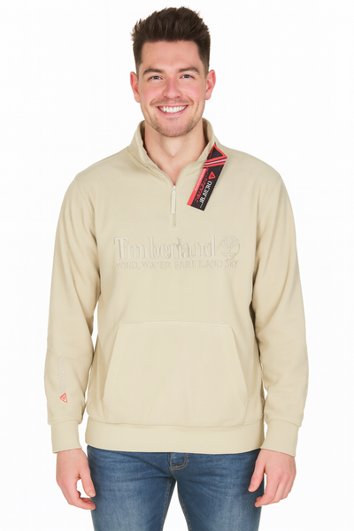 PILE UOMO RAGAZZO POLARTEC ZIP LOGO TASCHE POLSINI MARCA TIMBERLAND AT. TB0A6NQW CY2