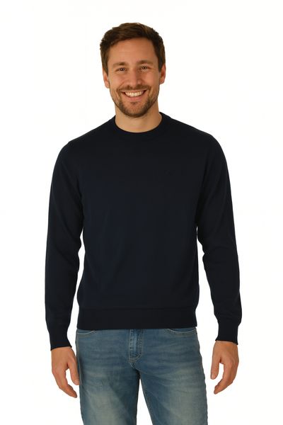 MAGLIONE UOMO RAGAZZO COTONE GIROCOLLO MARCA GAS ART. PASCAL 3649A7163