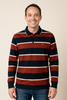 POLO UOMO RAGAZZO RIGHE SPACCHI POLSINI MARCA LOSAN ART. 0101-23013
