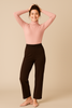 PANTALONE DONNA COVERI MAGLIA MICROCOSTINE PALAZZO ELASTICO ART. DC1211